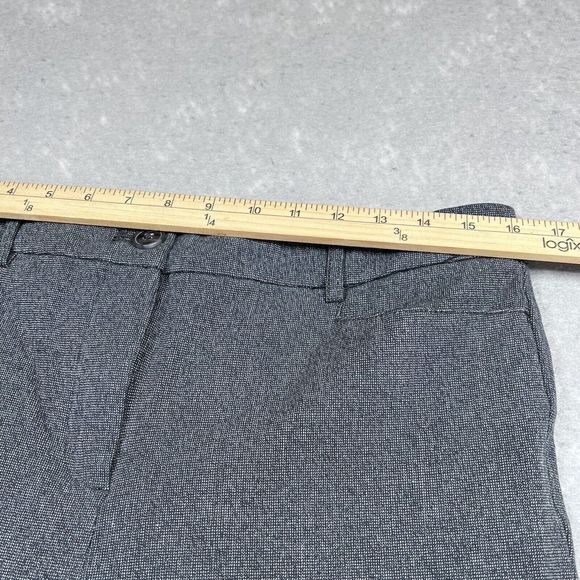 Ann Taylor Loft Pants Womens Size 10 Curvy Black/Gray The Skinny Pants 2743 - Picture 8 of 13